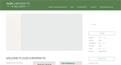 Desktop Screenshot of olerchiropracticwellness.com